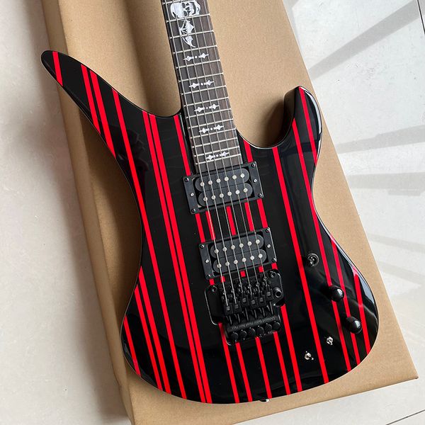 

classic horn electric guitar double shake vibrato system professional rock music good timbre delivery to home
