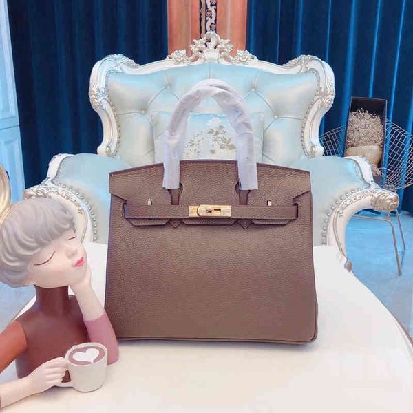 

brand h handbags classic bikinis fashion leather 2022 s burkin new one shoulder portable messenger ddlf