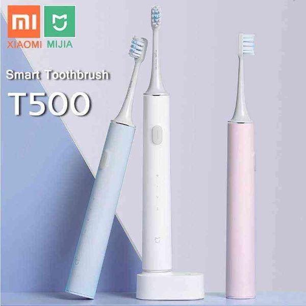 

toothbrush original mi mijia smart electric toothbrush t500 dupont soft bristles ipx7 waterproofing wireless inductive charging 0315