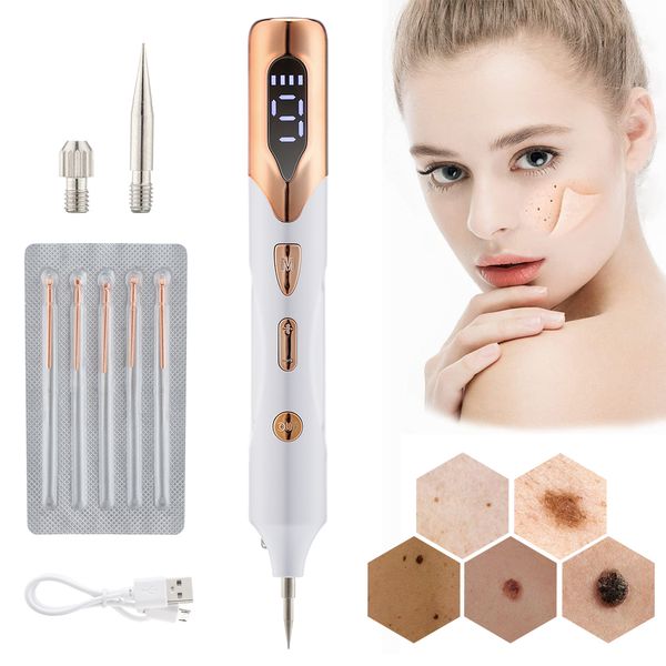 

laser plasma pen mole tattoo freckle wart tag removal pen dark spot remover for face lcd skin care tools beauty machine p