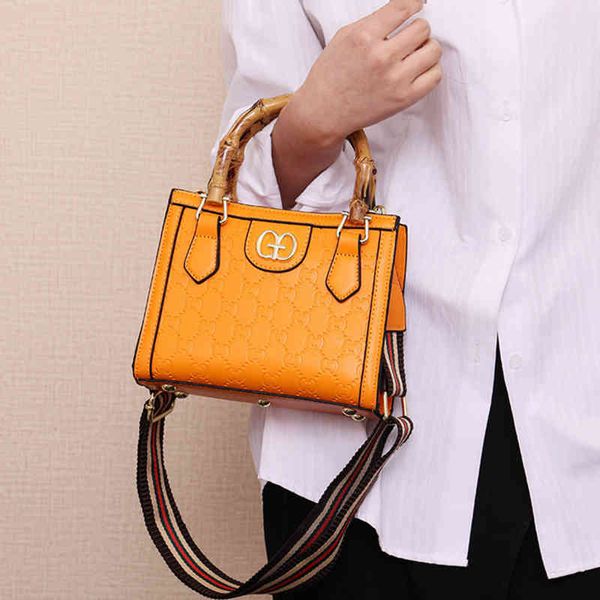 

womens bag 2022 new tote bag bamboo handles women's fashion handbags
