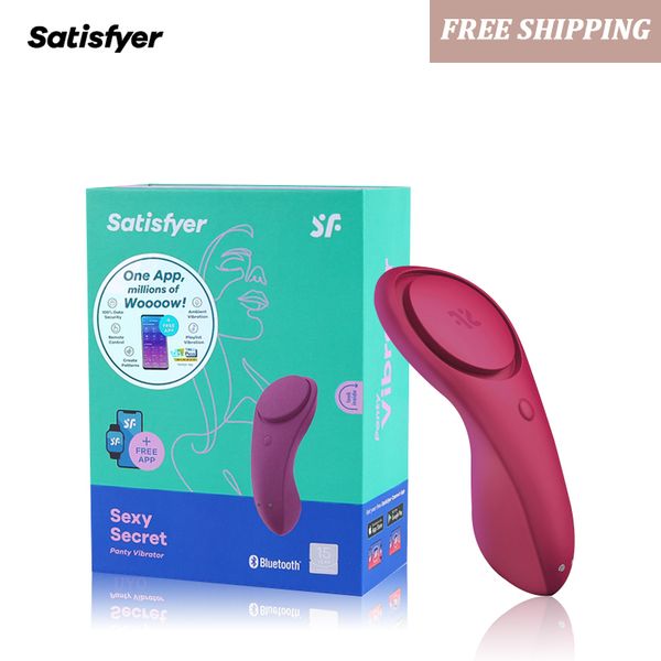 

satisfyer sexyy segredo silicone g-ponto vibrador porttil wearable app controle remoto clitris estimulador uyo brinquedos sexyuais para mulh