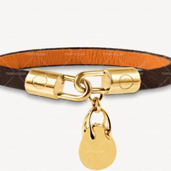 Mode Frau oder Mann Armbänder Hochwertiges Leder für Paar Armband mit Box-Kettenanhänger Freeshipping Bijoux Designer Luxusschmuck