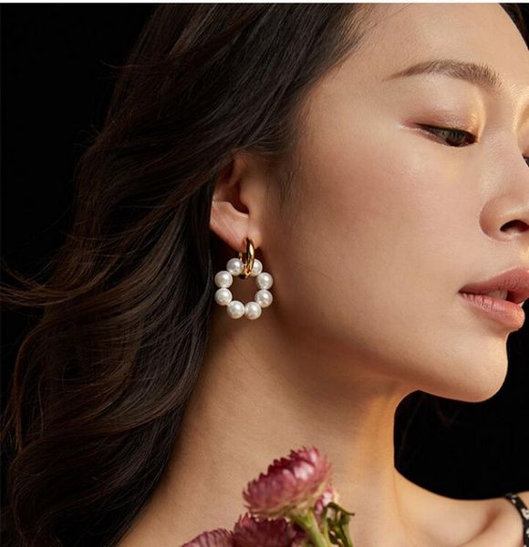 

new designed korean ear stud ins style cute bear diamonds love studs earrings female trendy fashion all-match temperament earrings 0230, Golden;silver