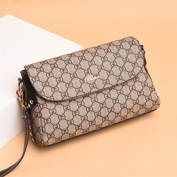 

women's new middle-aged mother's fashion large capacity willow nail small square single messenger 73% off shop factory