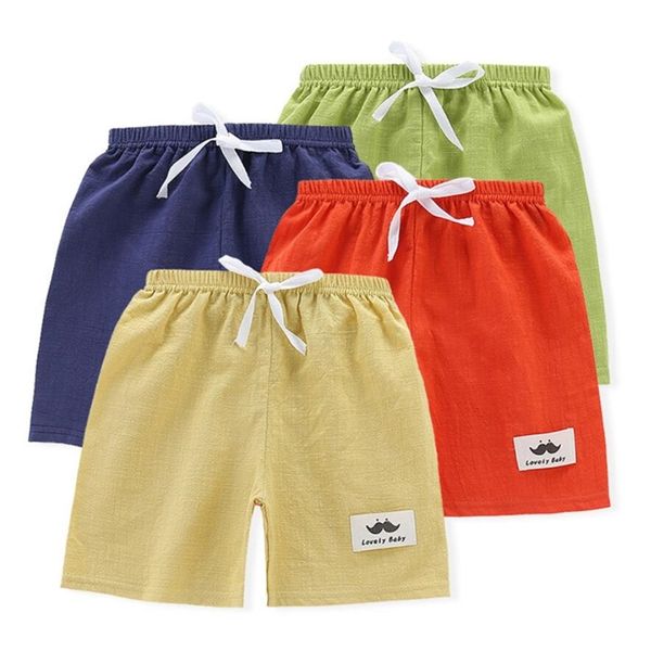 Pantaloncini da bambina in cotone sottile per bambina, moda estiva, pantaloni casual per bambini, colore caramella, per bambini 220419