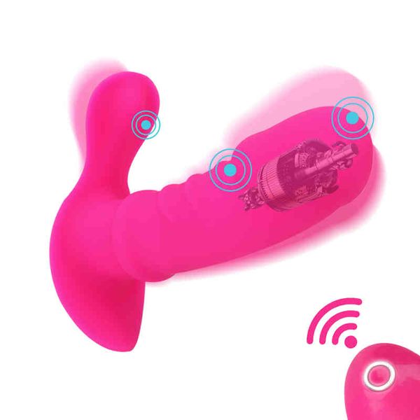 

wholesale of new products for men women orgasm masturbator spot stimulate speed remote control, Silver