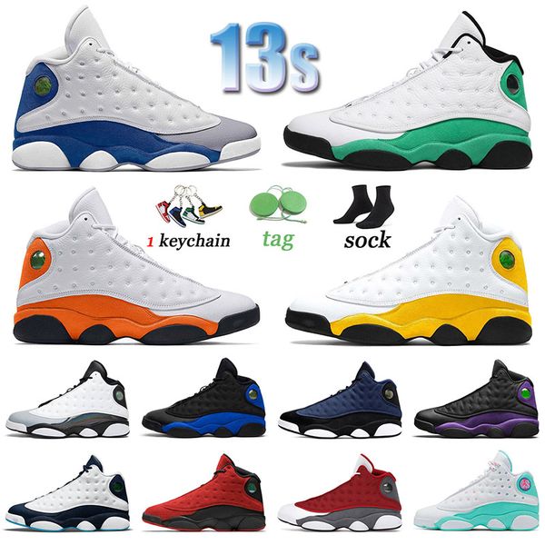 

jumpman 13 mens basketballs shoes barons alternate french blue singles day 13s designer sneakers sports women trainers navy del sol black ca, White;red