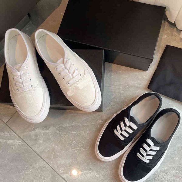 

sandals autumn style small white shoes women's elevated casual board lace up canvas korean sports, Black