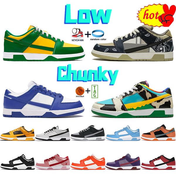 

chunky mens sneakers low basketball shoes sports trainers unc coast ts cactus kentucky white black laser orange valentines day men women