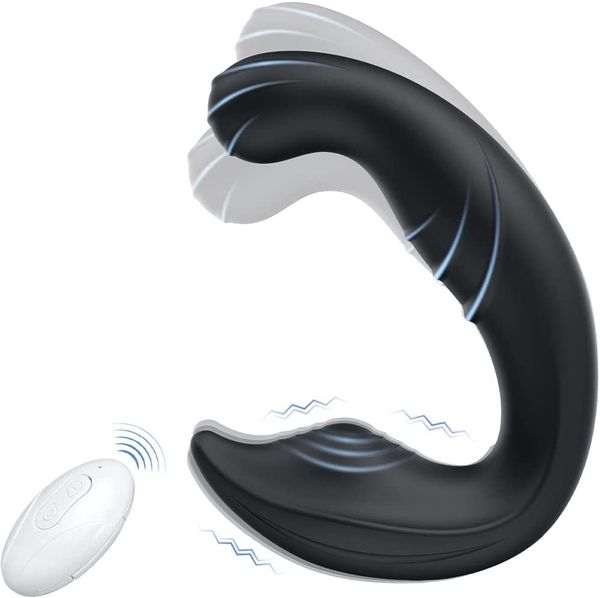 Articoli di bellezza dito vibratore anale massaggiatore della prostata maschile stimolazione del punto P butt plug vibratori del dildo per le donne giocattoli sexy per gli uomini gay Basm