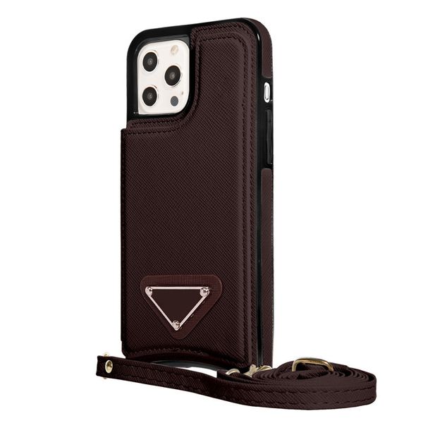 Luxus-Designer-PU-Leder-Handyhüllen für iPhone 13Pro 11 12 ProMax XR XSMax X 7 Plus 13 Pro Max Multifunktions-Kartentasche Leder Slim Soft Back Cover Case