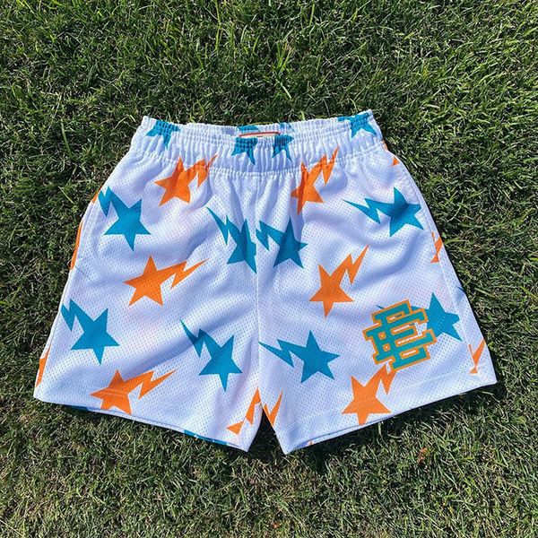

summer mens shorts eric emanuel shorts trendy outfits for women fitness sports running sweatshorts m-3xl, White;black