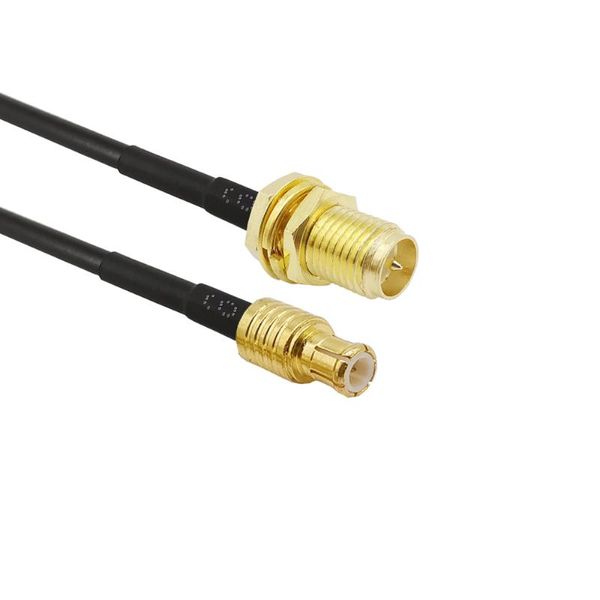 Outros acessórios de iluminação SMA Feminino Male Pin para McX Plug RF RG174 Coaxial Coaxial Conector reto 10-50cmother