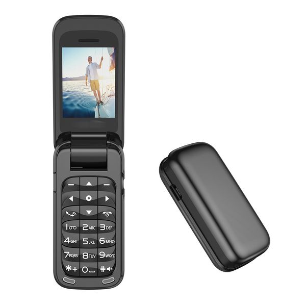 NUOVO L8star BM60 Mini Flip Music lettore Mp3 quadrante Bluetooth cellulare radio FM Magic Voice changer 3.5 auricolare