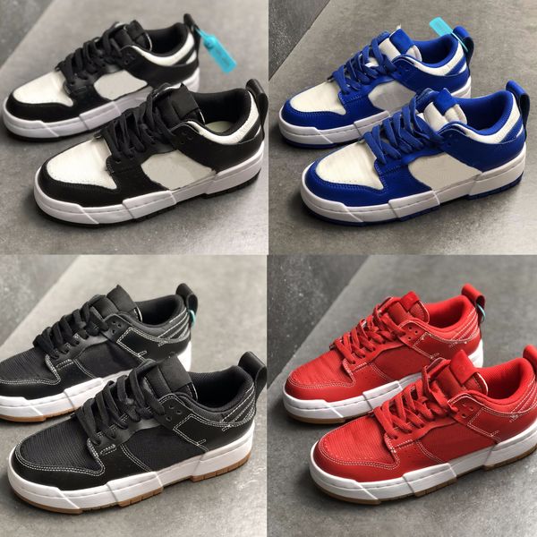 

2022 new low disrupt retro skateboard shoes man women running sneakers outdoor street casual shoes orange pn dust black gum panda platinum v
