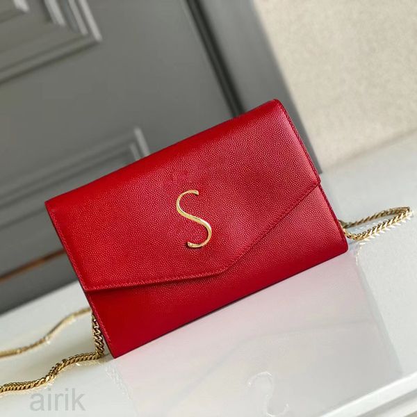 

9a classic fashion ladies designer bag solid color leather one shoulder messenger bag for women