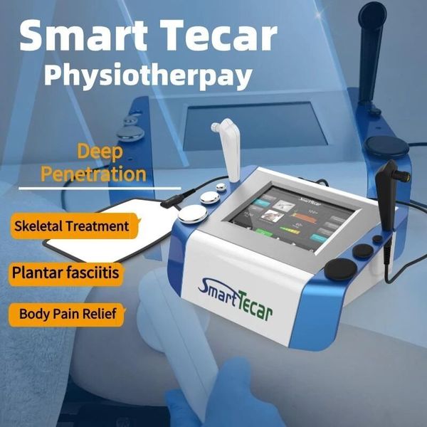 Smart Tecar Physiotherapie-Ausrüstung, Gesundheits-Gadgets, Radiofrequenz-RF-CET-RET-Maschine, Physiotherapiegerät zur Schmerzlinderung und für den Einsatz in der Klinik bei Sportverletzungen