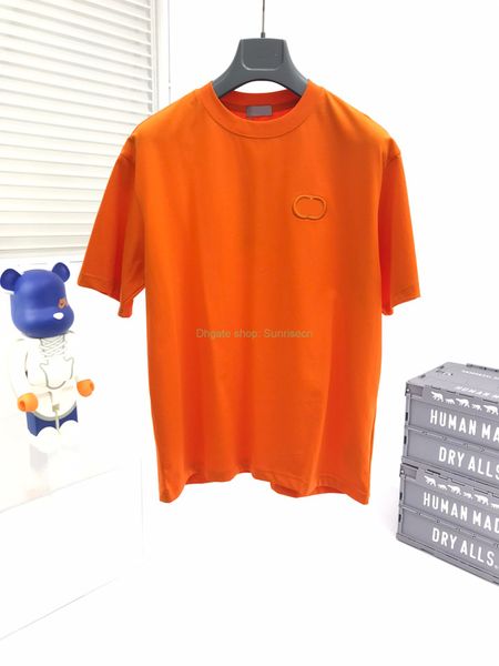 

2022 round neck men's plus tees & polos with cotton printing and embroidery 100% replica of european size t-shirts 2t34, Black;brown