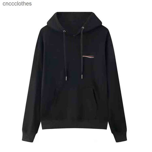 

designer balancigas spring autumn balenciga brand pure cotton hoodie for men women loose korean large student shirt couple, Black