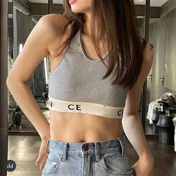 

66% off new s spring and summer ce knitted vest sports underwear sling trend, White
