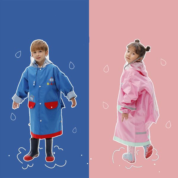 Mode kinder Regenmantel Jungen Kinder Ganze Körper Wasserdicht Mädchen Baby Kindergarten Cartoon Schule Schüler Poncho YS0017