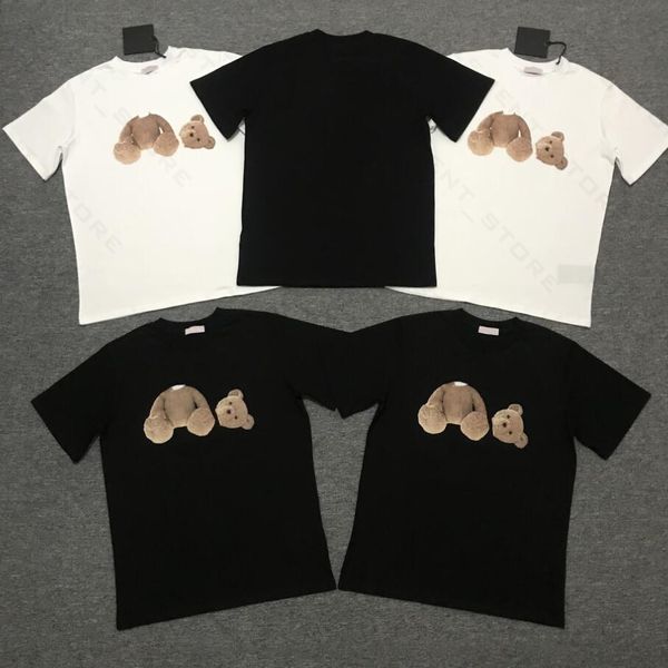 

tees tshirt summer fashion mens womens designers t shirts long sleeve palms luxurys letter tshirts clothing short sleeved, White;black