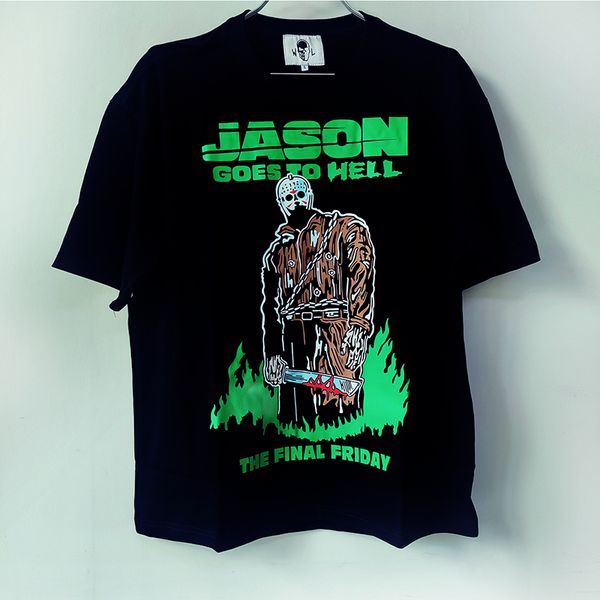 

warren t-shirts jason skull print mens lotas tee womens t-shirts loose tees men casual shirt shorts sleeve black tee s-xl, White;black