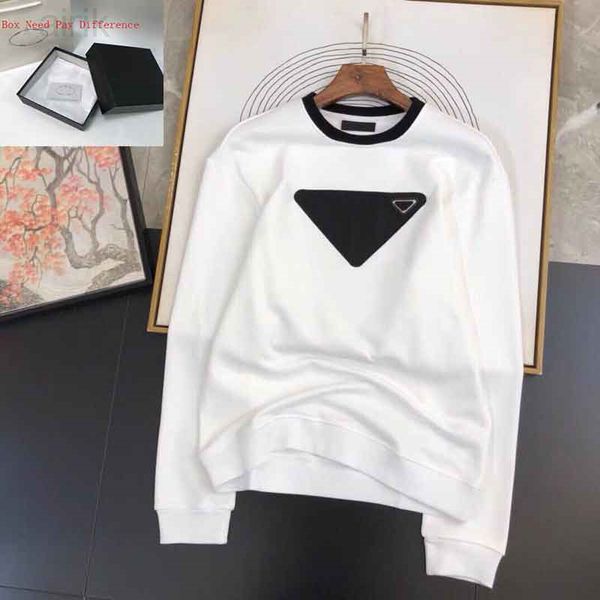 

mens hoodie t-shirt 21ss women pullover hoodies fashion couples sweartshirts hip hop elements long sleeve s-x, Black