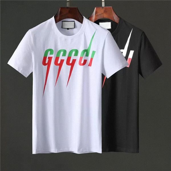 

2022 mens designers t shirt man womens tshirts with letters print short sleeves summer shirts men loose tees asian size m-3xl 775k#, White;black