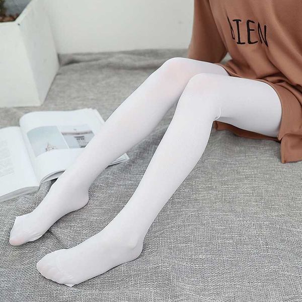 

dhl 19 colors girls pantyhose tights kids dance socks candy color children velvet elastic legging clothes stockings, Blue