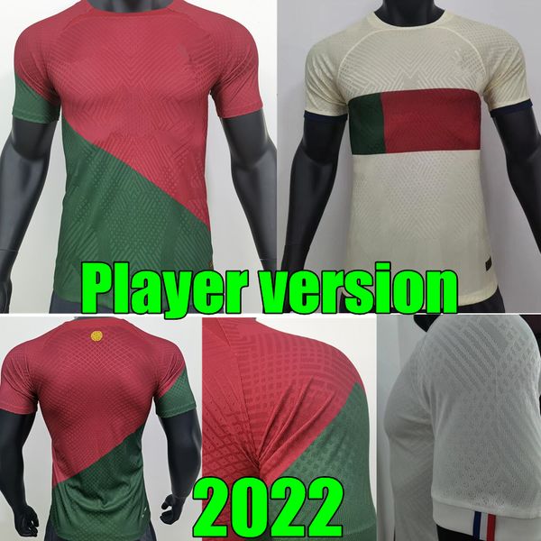 

new player version 2022 portuguesa joao felix soccer jerseys ruben neves bernardo fernandes bruno portugieser 2022 2023 portuguese football, Black;yellow