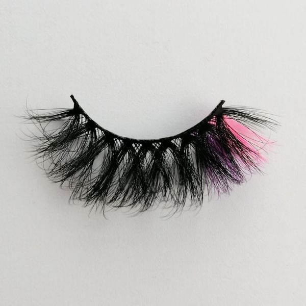 

eye lash colorful faux cils fake mink lashes false eyelashes fluffy soft thick lash extension make up tools beauty 16 styles for option