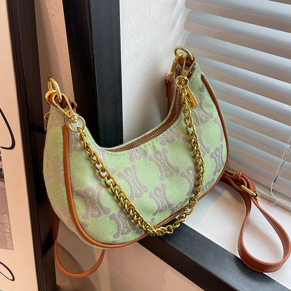 

designer bags french minority women's 2022 summer super new fashion versatile messenger chain one shoulder armpit