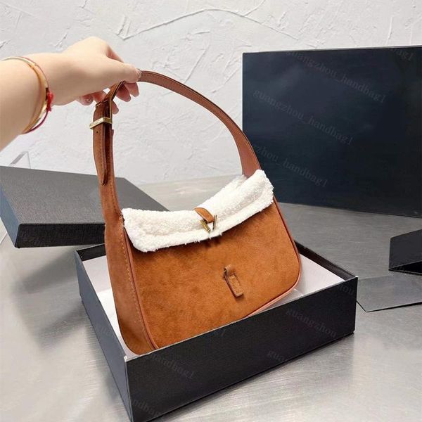 

designer shoulder bags women furry hobos handbag mini totes winter fur handbags