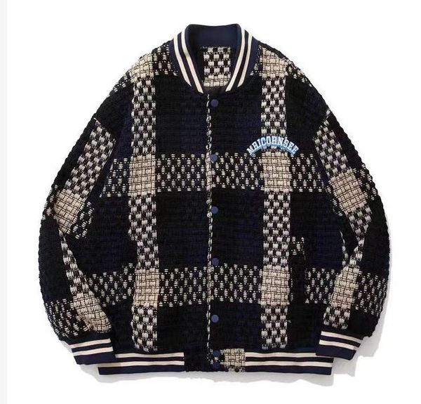 

a015 star same style overcoat clothing autumn jacket new men's jackets luxury classic high-quality mens casual coat baseball outwear ba, Black;brown