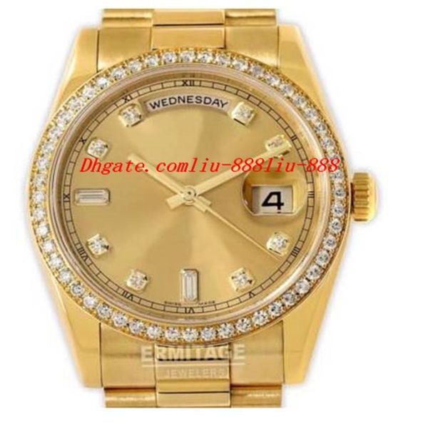 

original box mens unworn watch 118348 box & papers 39mm automatic movement man watch wristwatch luxury watches239o, Slivery;brown
