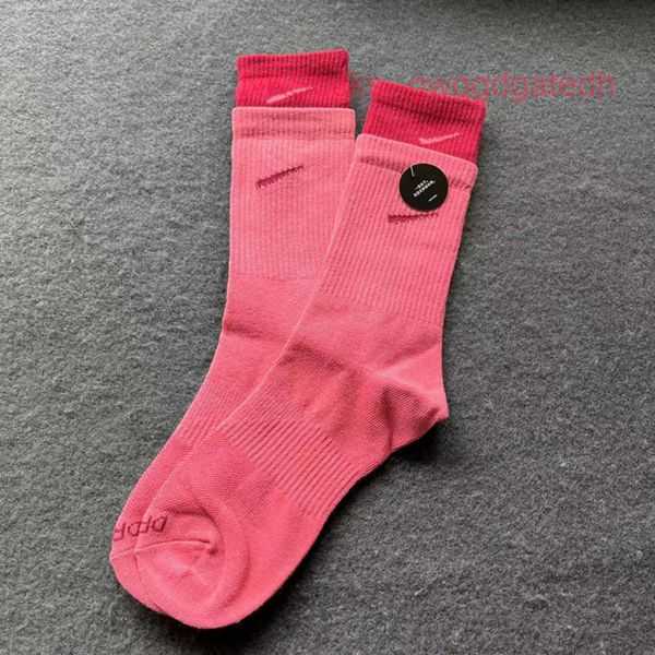 

fashion men classic socks hook brand color stitched men's women's long tube sports training sock street couple middle tubes luxury, Black