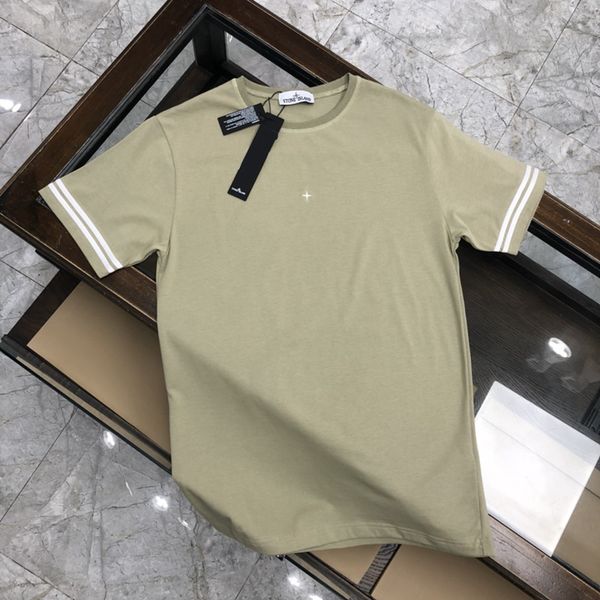 

man military t-shirts luxury brand tee cross badge embroidery overalls short sleeve cotton jersey t-shirt mens oversized tshirts business t-, White;black