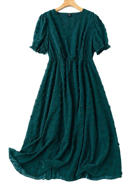

plus swiss dot flowy dress o8ua#, Black