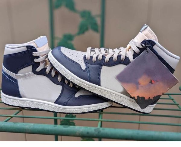 

shoes 1 high 85 georgetown mens 1s college navy summit white-tech grey womens sneakers sports bq4422-400