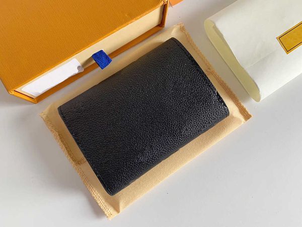 

luxurys designers wallets purse bag fashion short victorine wallet embossed monograms empreinte classic pallas card holder, Red;black