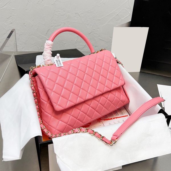 

2022ss w france womens handle totes maxi bags classic flap jumbo purse large capacity multi pochetter caviar leather calfskin crossbody
