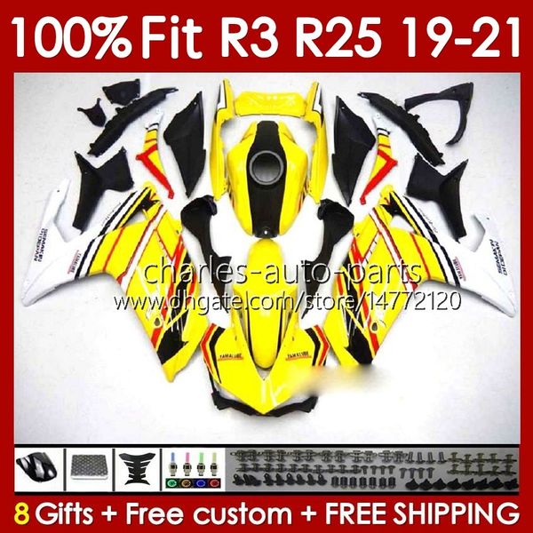 Spritzguss-Karosserie für Yamaha YZFR3 YZFR25 YZF R 3 25 R3 R25 19 20 21 Karosserie 141Nr