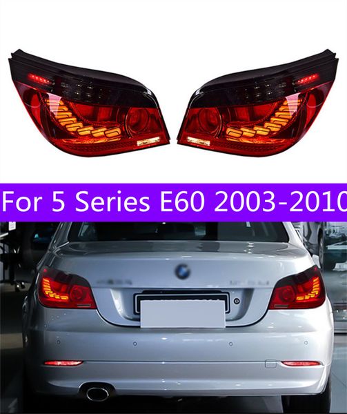 Lanternas traseiras para 5 séries E60 2003-2010 Luz traseira LED OLED LED Executa