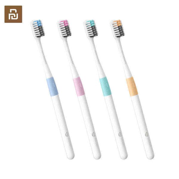 

toothbrush double toothbrush oral cleaning tool including suitcase 6 colors 0312