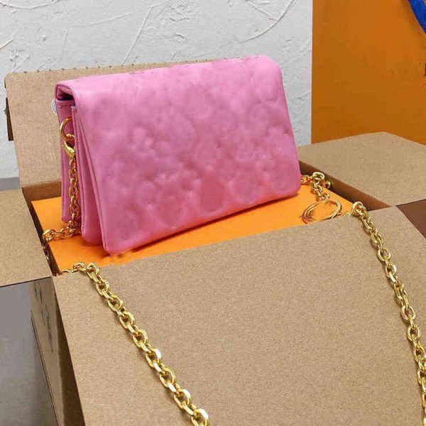 

crossbody bag flap handbag purse clutch shoulder bags pochette purses soft sheepskin leather embossed letter multi-layer pouch sliding 5hdk