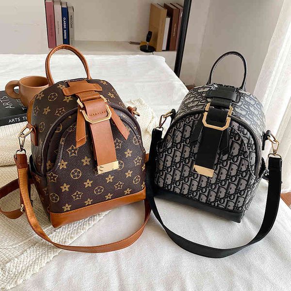 

blogger style new leisure shopping trip temperament women simple backpack mini backpack