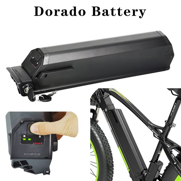 Reention Dorado Lithium-Batterie, elektrische Fahrradbatterien, 48 V, 21 Ah, 20 Ah, 25 Ah, hohe Kapazität, E-Bike-Lithium-Akku