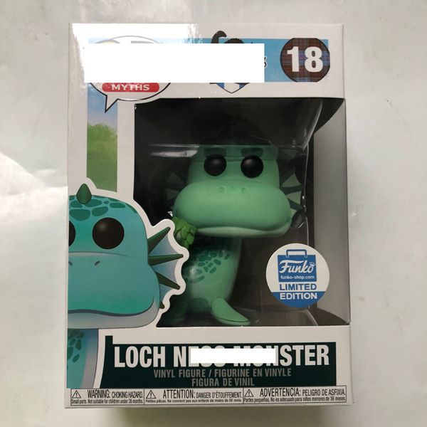 

pop figures film and television peripheral hand office toys around 18# loch ness monster dinosaur water monster